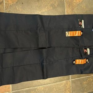 NWT boys 14 slim classic fit pants. Dickies, navy blue.
